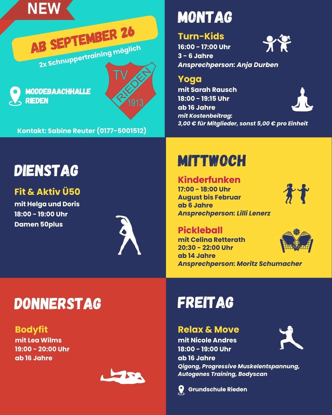 RegioHub Angebote des TV Rieden
